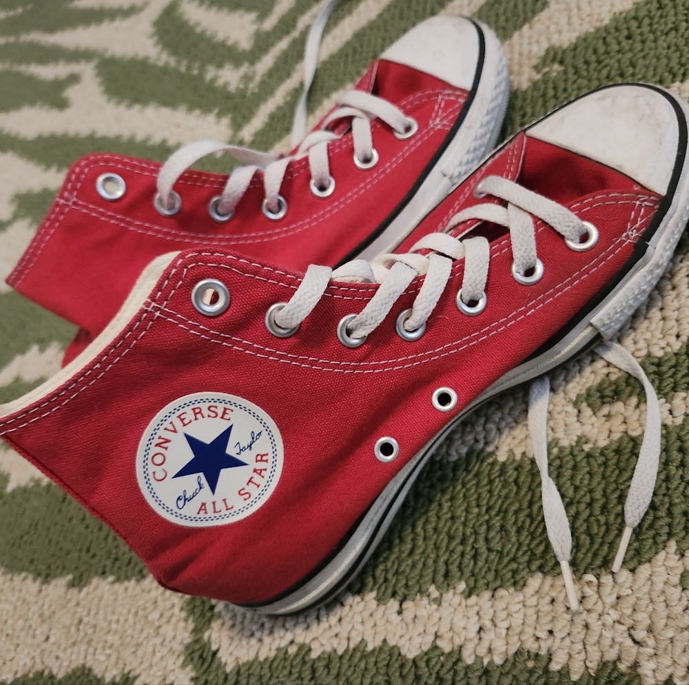 Converse All Star Red High Tops